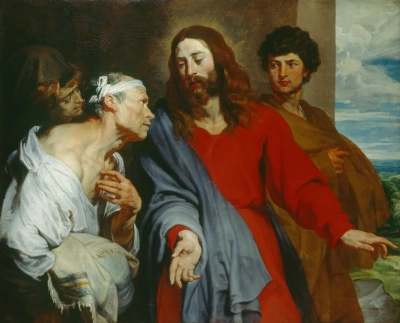Cristo sana al paralítico