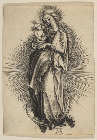 Madonna on the Crescent