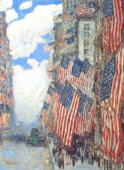4 de julio de 1916 (serie Banderas).