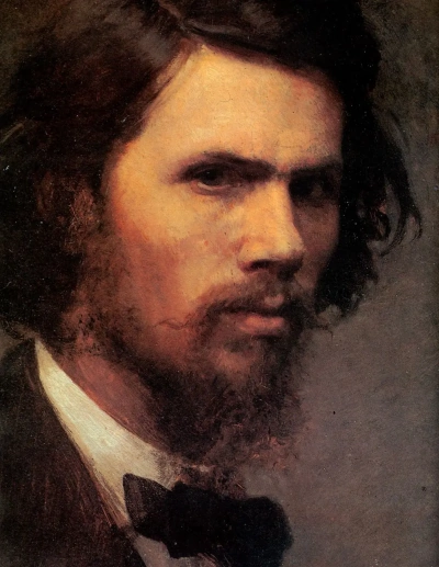 A self-portrait. Fragment