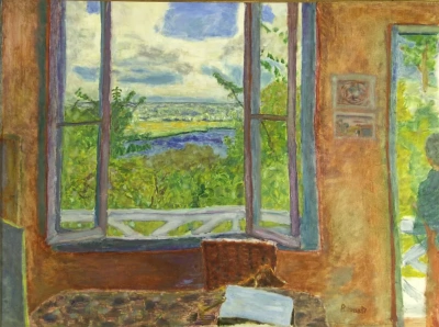 A window with a view of the Seine (Vernon)