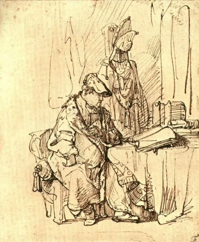 Actor en el camerino
