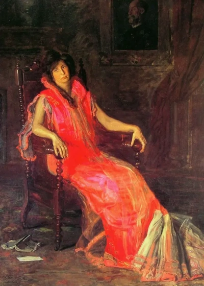 Actriz. Retrato de Suzanne Sentier