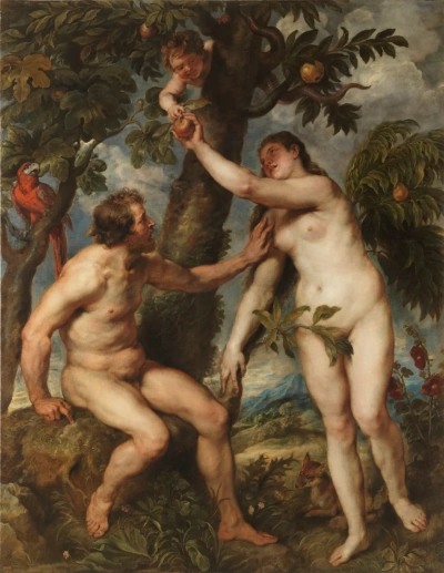 Adán y Eva.