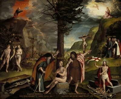 Alegoría del Antiguo y Nuevo Testamento