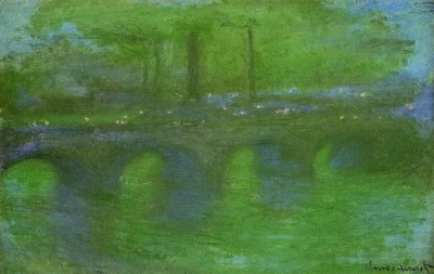 Amanecer en el puente de Waterloo