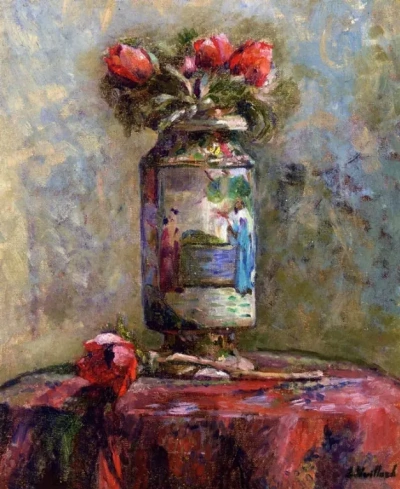 Anémonas de china en el florero