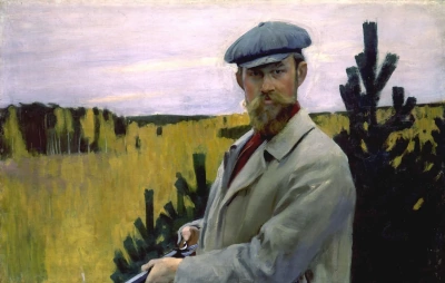 Autorretrato (A la caza)