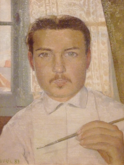 Autorretrato a los 18 años
