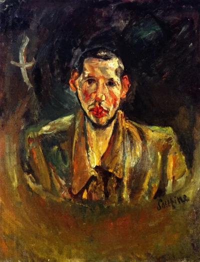 Autorretrato con barba.