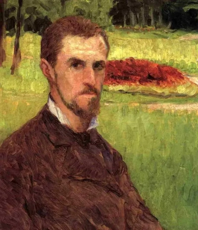 Autorretrato en el Parque en Hyères