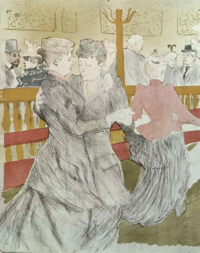 Bailando en el Moulin Rouge