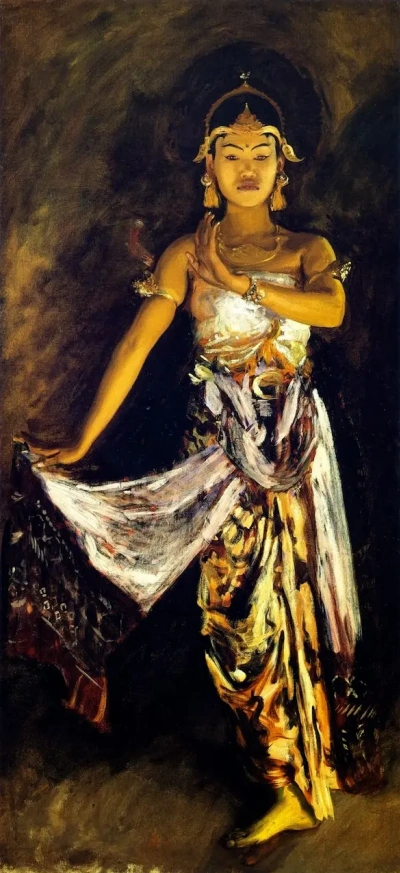 Java Artist Bailarina de Java (John Singer Sargent) ️ Análisis del Cuadro