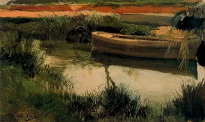 Boat in Albufera