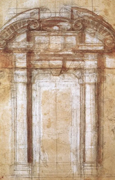 Boceto "Puerta Pia"