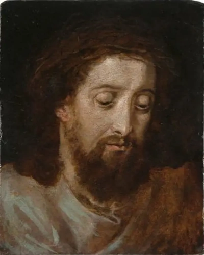 Boceto de la cabeza de Cristo