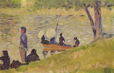 Boceto para "La Grande Jatte"
