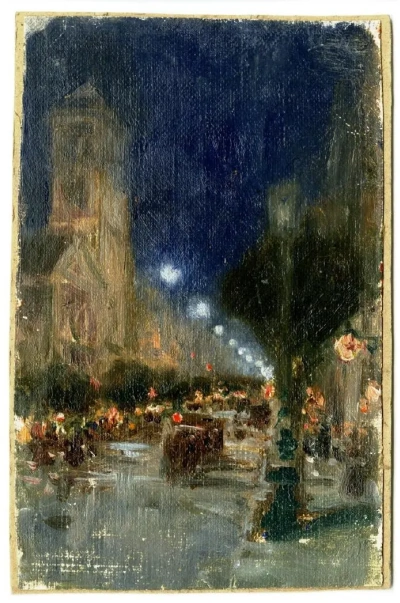 Boulevard en París