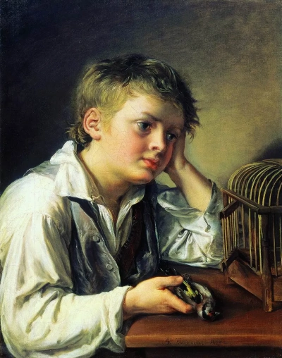 Boy with a Dead Goldfinch