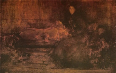 Brown and Gold: Portrait of Lady Eden
