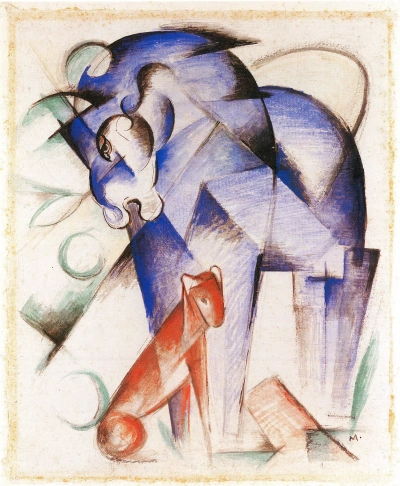 Caballo y perro