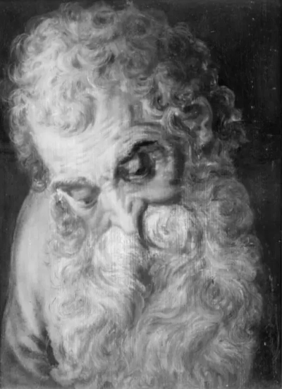 Cabeza de un anciano