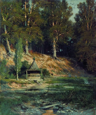 Capilla en el bosque