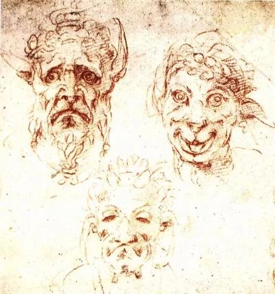 Caras grotescas