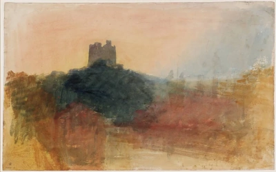 Castillo de Norem al amanecer