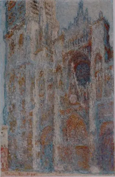 Catedral de Ruán al mediodía (Portal y Torre de Alban)