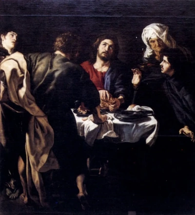 Cena en Emaús.