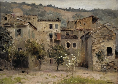 Cerca de Bordighera. En el norte de Italia.