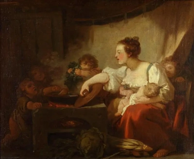 Cocinando la cena