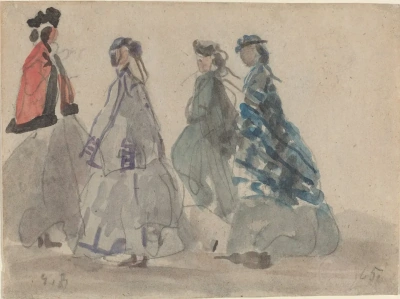 Cuatro mujeres en Trouville