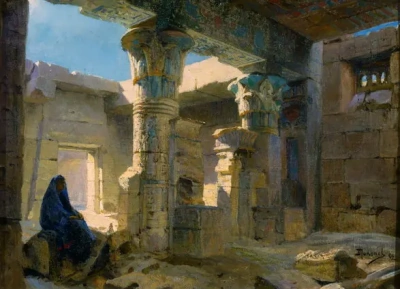 Deir El-Medina near ancient Thebes.