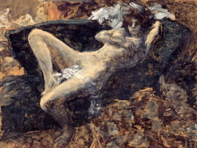Desnudo azul