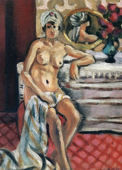 Desnudo con turbante