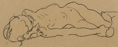 Desnudo reclinado