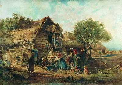 Después de bazar (escena del país)