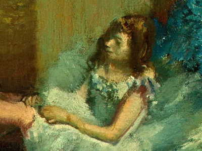 Después del ballet (detalle)