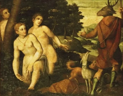 Diana y Acteón