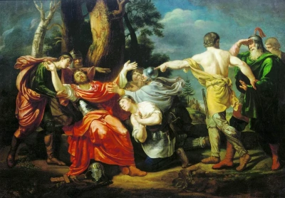 Dmitry Donskoy en el Campo de Kulikovo