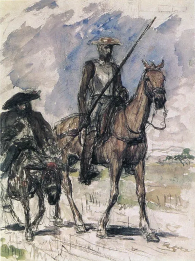 Don Quijote y Sancho Panza