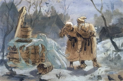 Doncella de la Nieve Derritiéndose