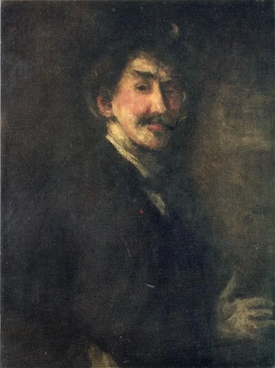 Dorado y Marrón (Autorretrato)