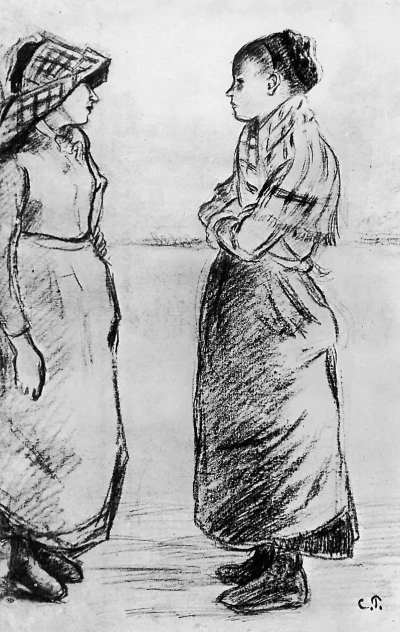 Dos mujeres campesinas