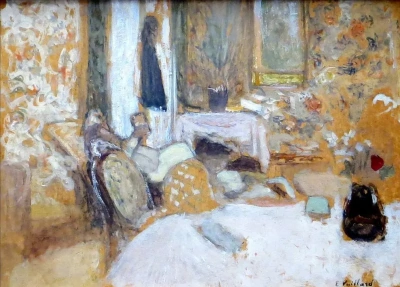 Dos mujeres en la sala de estar