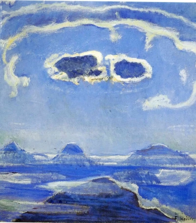 Eiger a la luz de la luna