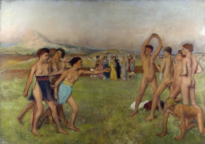 Ejercicio de los jóvenes espartanos