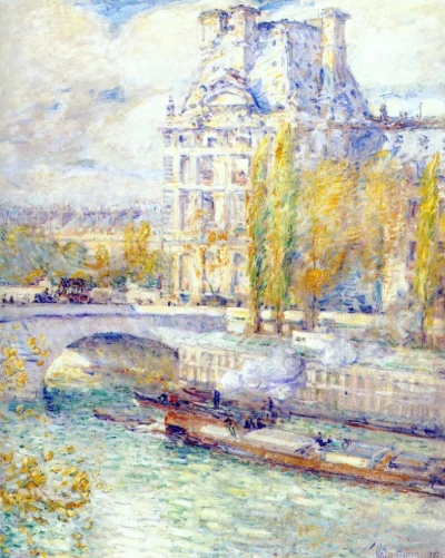 El Louvre y el puente Real